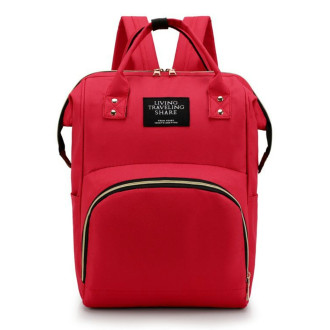 Tas wanita kekinian bahan oxford-red